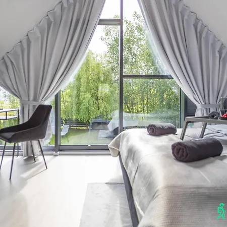 Dom W Starkowie, Sauna I Balia Tatil Evi *