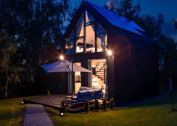 Dom W Starkowie, Sauna I Balia Vakantiehuis *